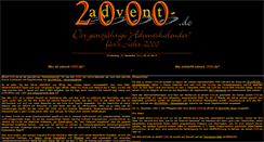 Desktop Screenshot of advent-2000.atomic-eggs.com