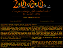 Tablet Screenshot of advent-2000.atomic-eggs.com